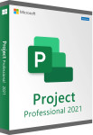 Microsoft Project 2021 Pro licenca R1