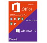 Microsoft Windows 10 Pro i Microsoft Office 2019 Pro Plus KEYS (PAKET)
