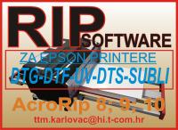 Rip software za DTG, DTF, UV i printere za majice