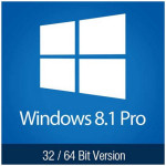 Windows 8.1 Pro 32/64 bit original licenca, 
RETAIL