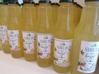 Domaći sirup od bazge s mentom 0.75 L, 5+1 GRATIS