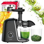 Klausberg KB-7867 hladno prešanje/ cold press 150 W – 700 ml, crno-ros
