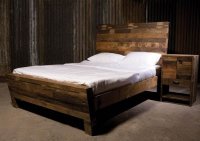 Hrastov rustikalni krevet 200x180 masiv