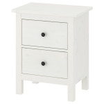 HEMNES Komoda s 2 ladice, bijeli bajc, 54x66 70 Euraù