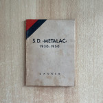 SD METALAC ZAGREB 1930. - 1950. BROŠURA 56 STRANA