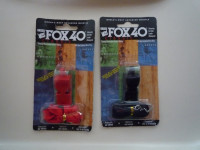 Fox 40 classic zviždaljka ( whistle)- komplet sudački kartoni