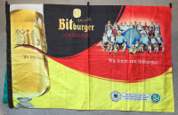 NOGOMETNA ZASTAVA - DEUTSCHLAND, BITBURGER