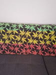 ručnik za plažu s motivom lista kanabisa 150x75cm