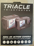 Action Kamera Triacle real 4k dual color lcd screen