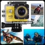 5MP Žuta Sportska Go Pro Kamera 720P Vodootporna za Snimanje pod Vodom
