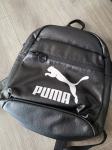 Novi crni kozni Puma ruksak