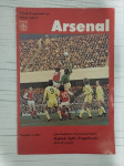 184) Arsenal - Hajduk / Program (1976-77)