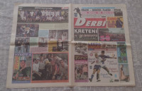 DERBI nogometna revija Broj 2 studeni 2000 "Jadranska revija" dinamo .