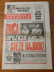 Sportske novosti - 27. rujna 1986.
