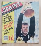 Sprint magazin sportskih novosti 171, 1988 godina KK Jugoplastika post