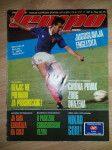 Časopis Tempo br.1133 1987.g. poster nog.rep Jugoslavija-Španjolska