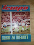 Časopis Tempo br.966 1984 g. Poster Dinamo, ..Slišković, Carl Lewis