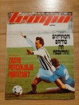 Časopis Tempo br.973 1984 g. Poster FK Željezničar, Niki Lauda
