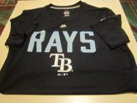 Tampa Bay Rays baseball dres