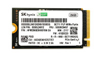 SK Hynix 256GB M.2 PCI-e NVME Internal Solid State Drive 42mm