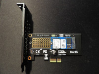 SSD 256GB Western Digital WD SN530 M.2 2242 NVMe sa PCI-E x1 Adapterom