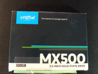 SSD 500GB CRUCIAL MX500 SATA 2.5" CT500MX500SSD1 / 5g. garancije