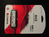 SSD 500GB Kingston NV2 SNV2S/500G 3500MB/s PCIe 4.0 NVMe M.2