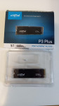 SSD crucial 1TB P3plus gen3