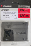 SSD Kingston A400, 2.5", 120GB, SATA3 6Gb/s, R500/W320