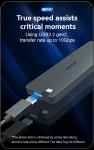 SSD M.2 PORTABLE PRIJENOSNI USB-C-TYPE NA USB-A 16TB NOVO