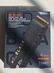 SSD WD Black SN850X 4TB Heatsink M.2 NVMe PCIe Gen4, ZAPAKIRANO!