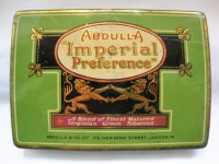 ABDULLA "Imperial Preference" old cigarbox - kutija Engleska