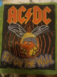 AC/DC- fly on the wall, stari prišivak za leđa jakne