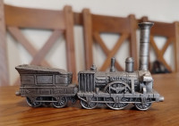 "Adler" vintage mini lokomotiva-zinn