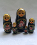 BABUŠKE set od 5 komda Matrjoška ruska trad. igracka