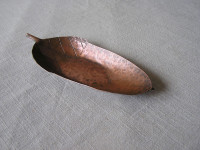 Bakreni tanjurić *ŽIR* - UKO Kropa