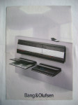 Bang & Olufsen Beosystem 3300 - stara reklama / prospekt