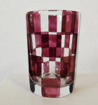 Bidermajer čaša šahovnica - Hrvatska