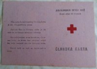 Članska iskaznica Crvenog križa iz 1951 godine