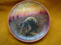 Dekorativni oslikani tanjur - Beračica