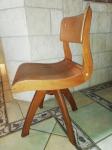 Drvena dizajnerska stolica by Carl Sasse iz 1950-ih g.
