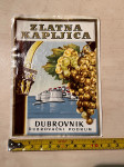 DUBROVAČKI PODRUM STARA ETIKETA