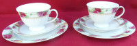 Dva kolekcionarska kompleta porculanskih šalica Seltau &,Wieden