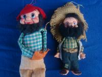Dvije stare bradate lutke
