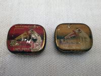 Dvije stare kutijce za gramafonske igle