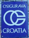 Emajlirana pločica Croatia osiguranja