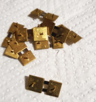 Federi za njihalo (klatno) mehaničkog sata 20mm x 9mm