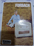 Forbach elektro grijalica, vintage brošura iz 60ih