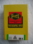 Forte - Photographic Paper BN 4 - stara prazna kutija od foto papira