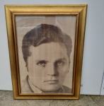foto portret u starinskom drvenom okviru (72x54cm)